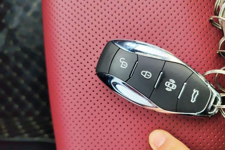 Used Hongqi E-HS9 2022 690 km Range Flagship Edition Six Seats Vehicle Key