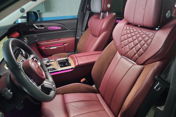 Used Hongqi E-HS9 2022 690 km Range Flagship Edition Six Seats Left Front Seat