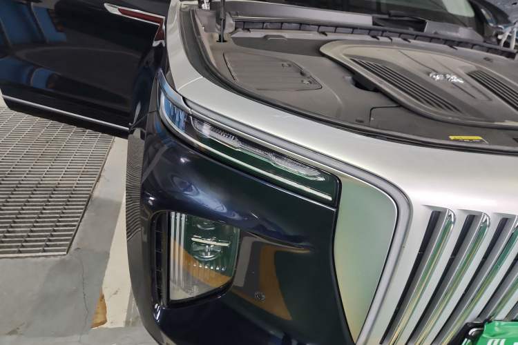 Used Hongqi E-HS9 2022 690 km Range Flagship Edition Six Seats Right Front Headlight