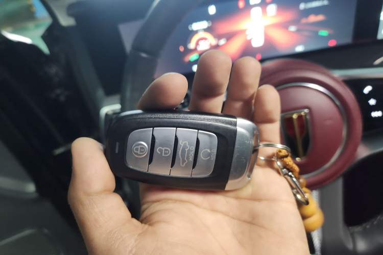 Used Hongqi E-HS9 2022 690 km Range Flagship Edition Six Seats Vehicle Key