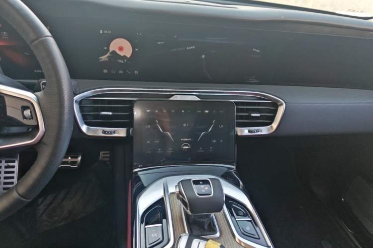 Used Hongqi E-HS9 2022 660 km Range Flagship Edition Four Seats Audio And AC Panel