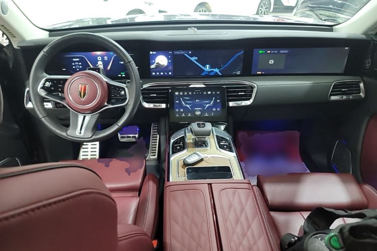 Used Hongqi E-HS9 2022 660 km Range Flagway Edition Six Seats Center Console