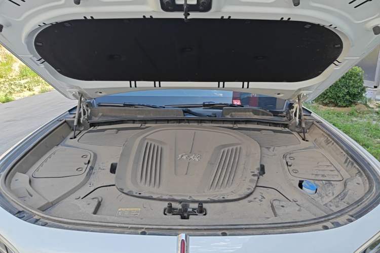 Used Hongqi E-HS9 2022 660 km Range Flagship Edition Four Seats Engine Bay