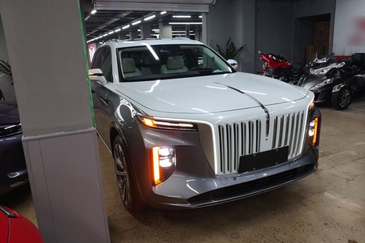 Used Hongqi E-HS9 2022 660 km Range Flagship Edition Four Seats Front Right 45 Deg