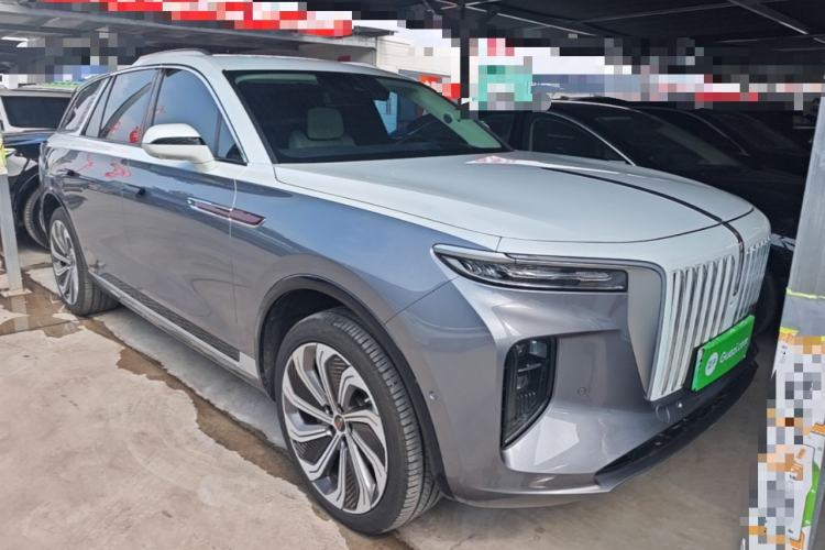 Used Hongqi E-HS9 2022 660 km Range Flagship Edition Four Seats Front Right 45 Deg