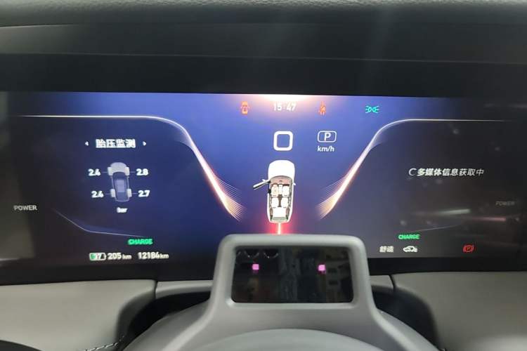 Used Hongqi E-HS9 2022 660 km Range Flagway Edition Six Seats Instrument Cluster
