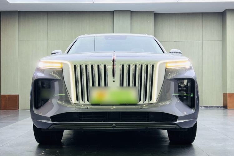Used Hongqi E-HS9 2022 660 km Range Flagship Edition Four Seats Left Front Headlight