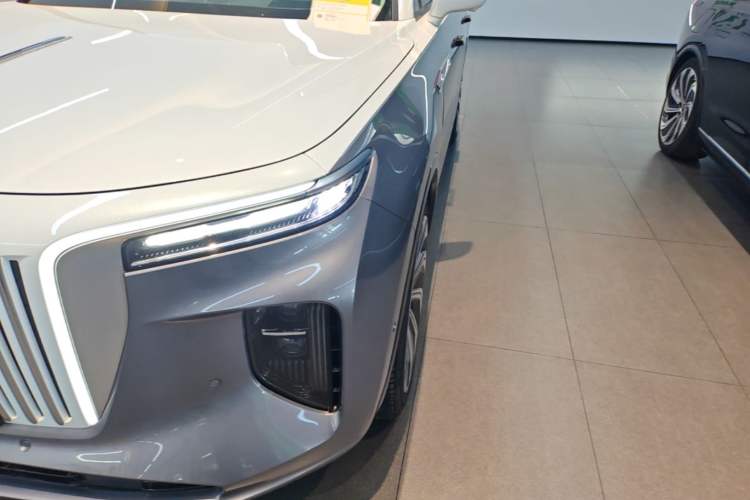 Used Hongqi E-HS9 2022 660 km Range Flagship Edition Four Seats Left Front Headlight