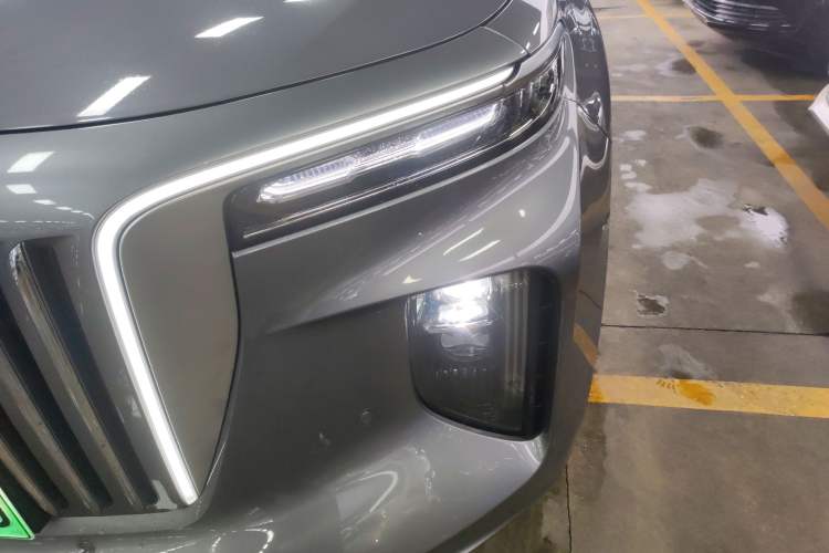 Used Hongqi E-HS9 2022 660 km Range Flagway Edition Six Seats Left Front Headlight