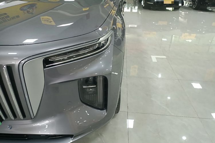 Used Hongqi E-HS9 2022 660 km Range Flagway Edition Six Seats Left Front Headlight