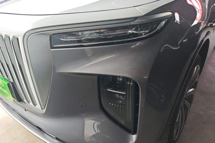 Used Hongqi E-HS9 2022 660 km Range Flagship Edition Four Seats Left Front Headlight