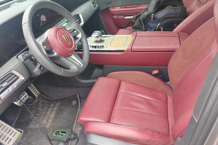 Used Hongqi E-HS9 2022 690 km Range Flagship Edition Six Seats Left Front Seat