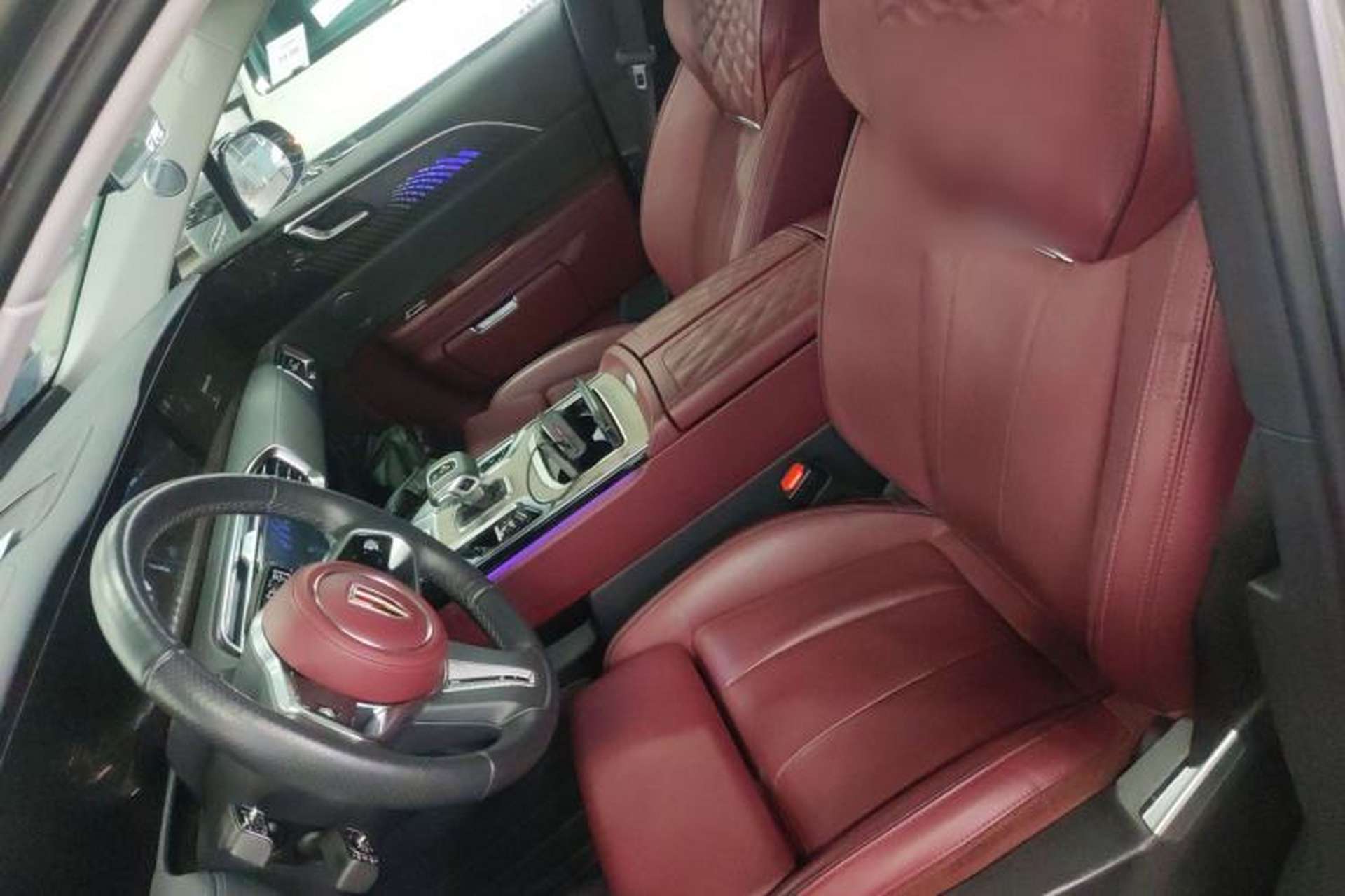 Used Hongqi E-HS9 2022 660 km Range Flagway Edition Six Seats Left Front Seat