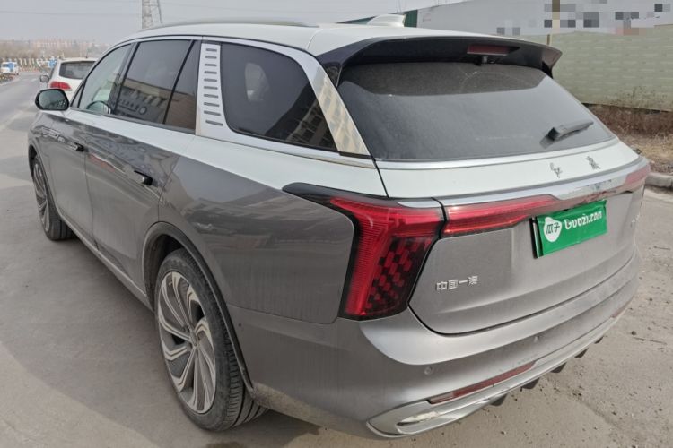 Used Hongqi E-HS9 2022 660 km Range Flagship Edition Four Seats Rear Left 45 Deg