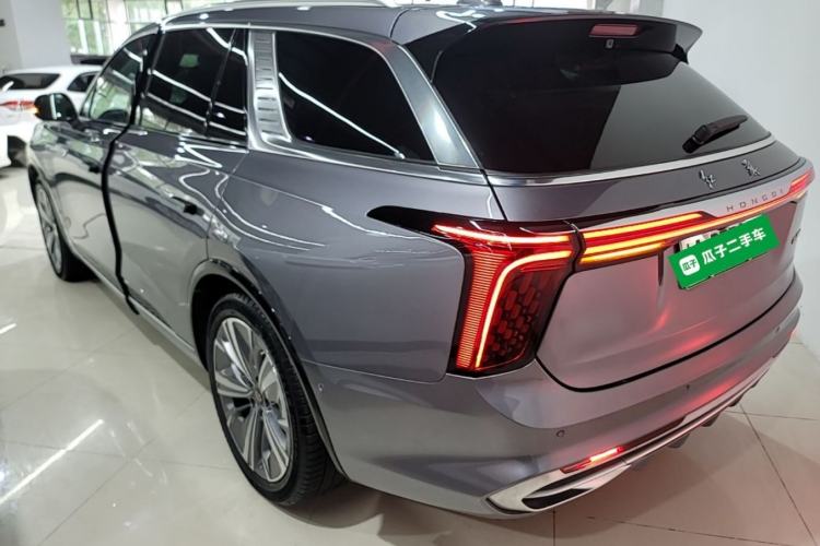 Used Hongqi E-HS9 2022 660 km Range Flagway Edition Six Seats Rear Left 45 Deg