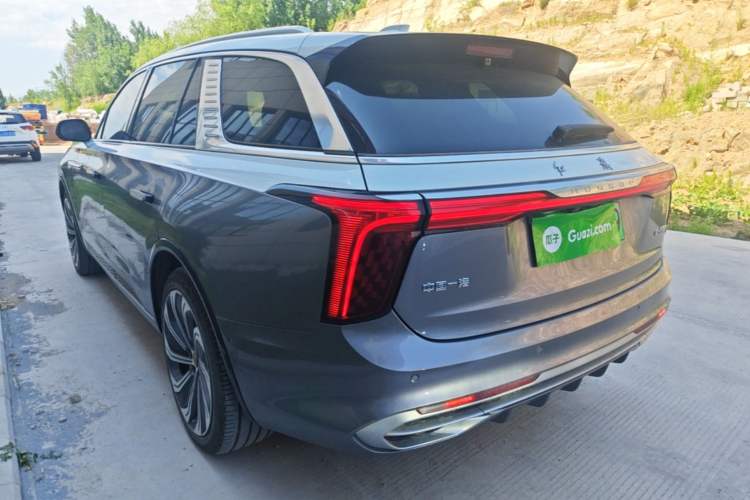 Used Hongqi E-HS9 2022 660 km Range Flagship Edition Four Seats Rear Left 45 Deg