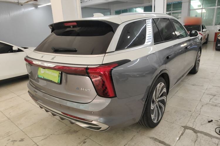 Used Hongqi E-HS9 2022 660 km Range Flagship Edition Four Seats Rear Right 45 Deg