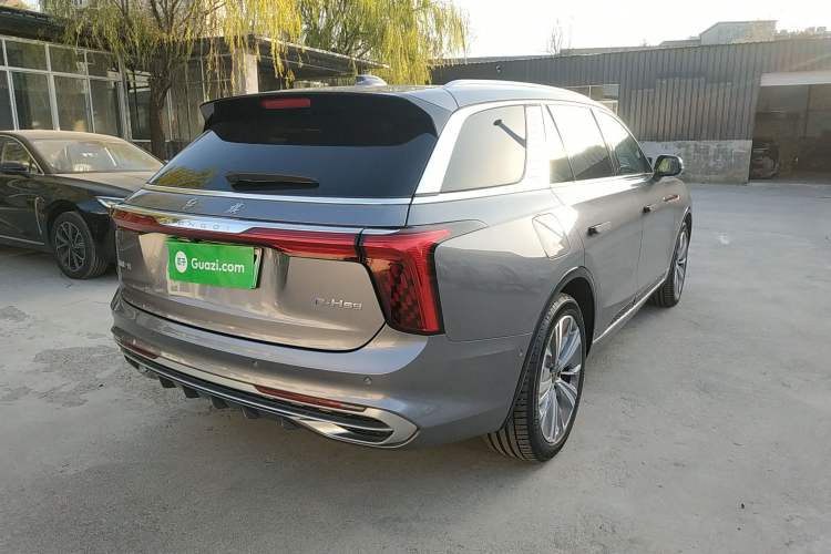 Used Hongqi E-HS9 2022 690 km Range Flagship Edition Six Seats Rear Right 45 Deg