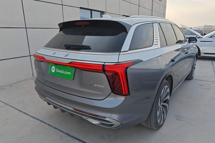 Used Hongqi E-HS9 2022 660 km Range Flagship Edition Four Seats Rear Right 45 Deg