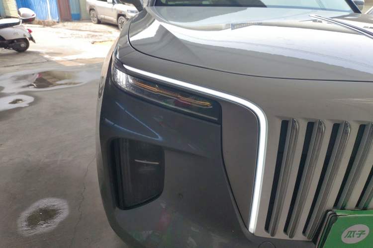 Used Hongqi E-HS9 2022 660 km Range Flagship Edition Four Seats Right Front Headlight