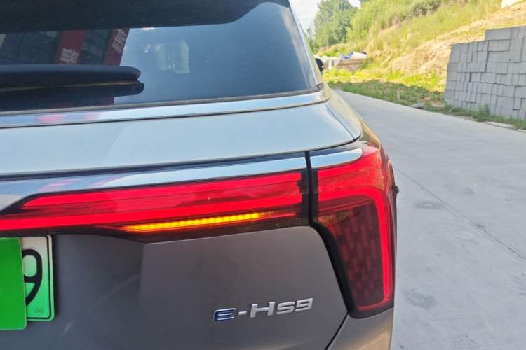 Used Hongqi E-HS9 2022 660 km Range Flagship Edition Four Seats Right Rear Taillight