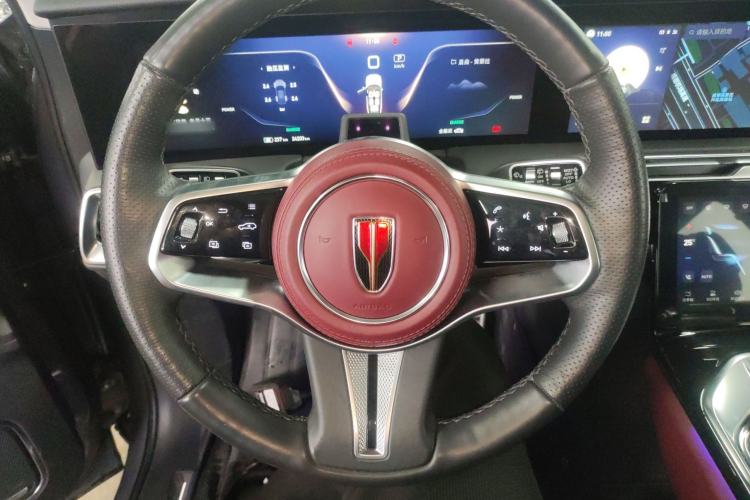 Used Hongqi E-HS9 2022 660 km Range Flagway Edition Six Seats Steering Wheel