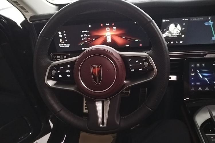 Used Hongqi E-HS9 2022 690 km Range Flagship Edition Six Seats Steering Wheel