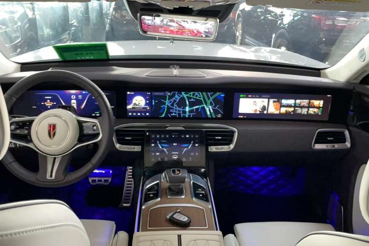Used Hongqi E-HS9 2022 660 km Range Flagship Edition Four Seats Interior 7