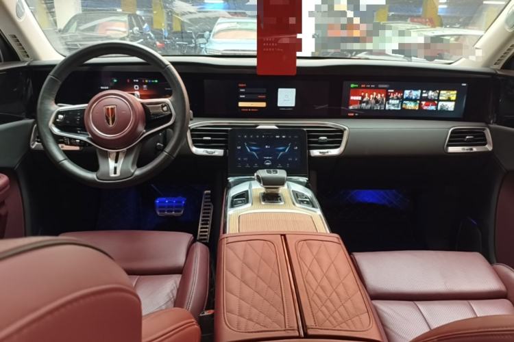 Used Hongqi E-HS9 2022 660 km Range Flagway Edition Six Seats Center Console