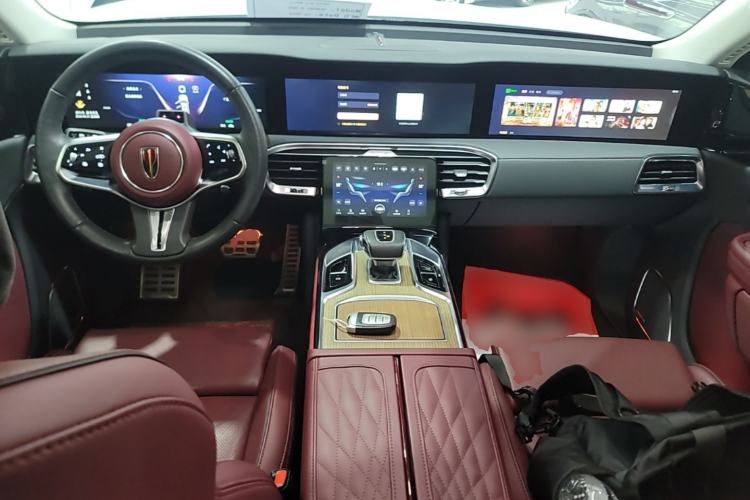 Used Hongqi E-HS9 2022 660 km Range Flagway Edition Six Seats Center Console