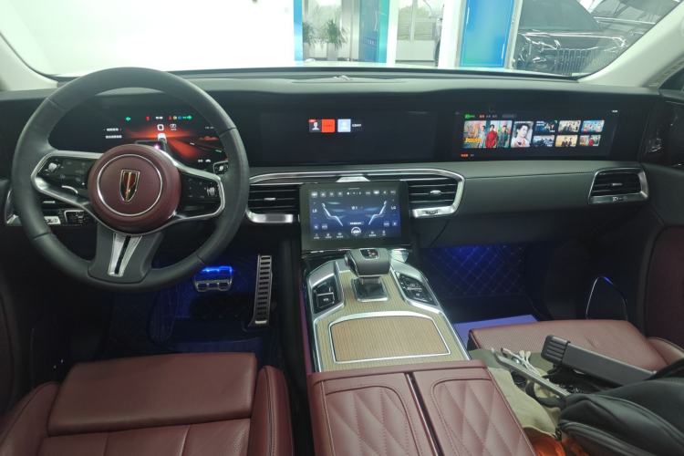 Used Hongqi E-HS9 2022 660 km Range Flagway Edition Six Seats Center Console