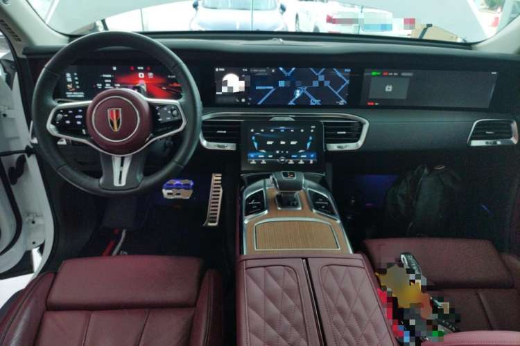 Used Hongqi E-HS9 2022 660 km Range Flagway Edition Six Seats Center Console