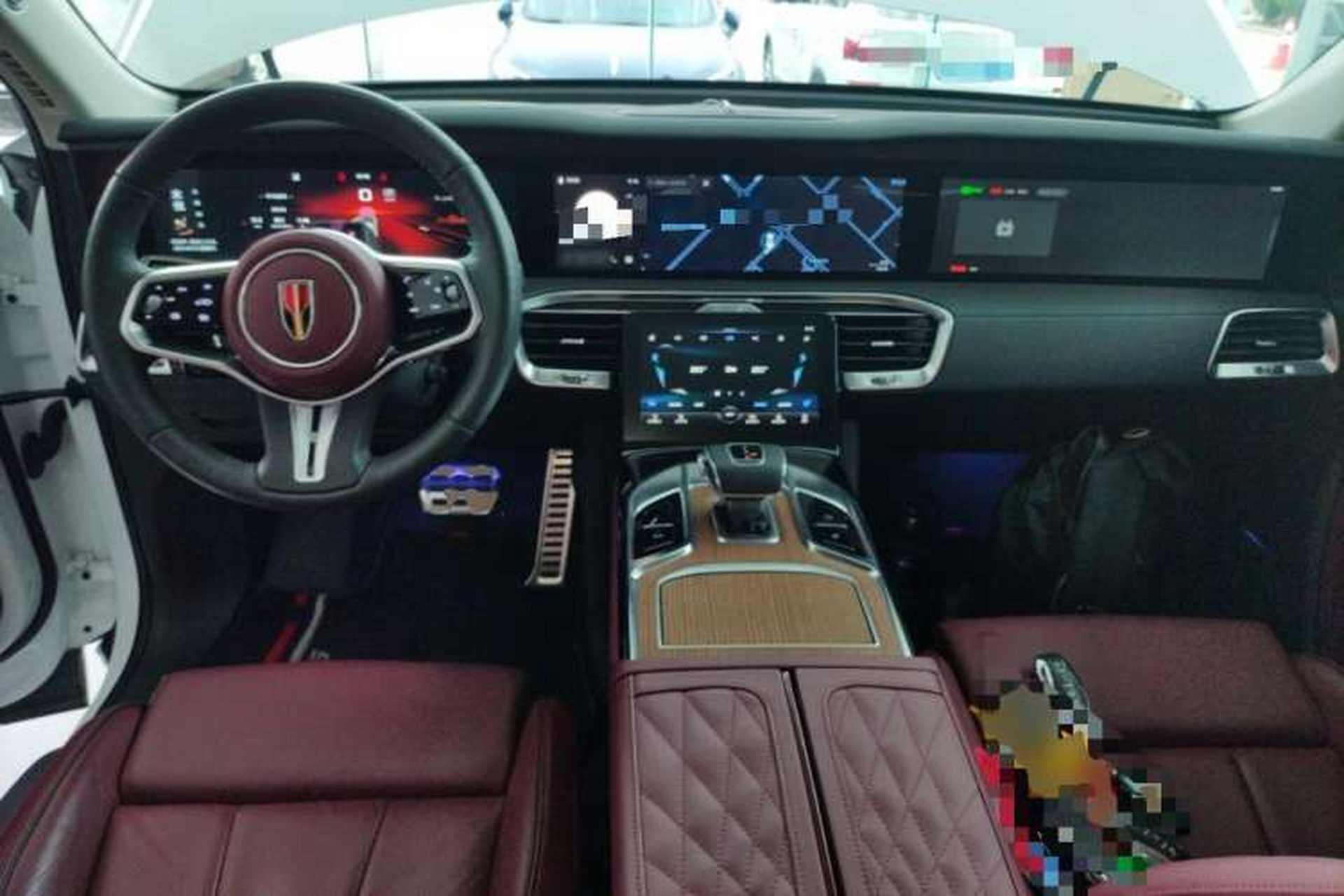 Used Hongqi E-HS9 2022 660 km Range Flagway Edition Six Seats Center Console