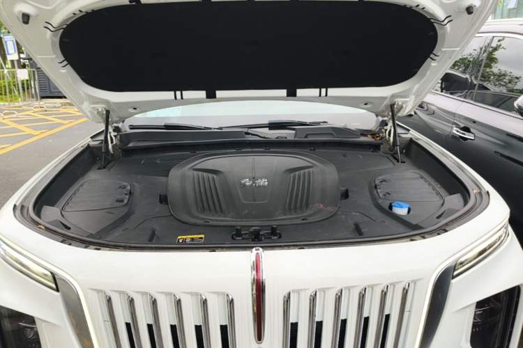 Used Hongqi E-HS9 2022 660 km Range Flagship Edition Four Seats Engine Bay