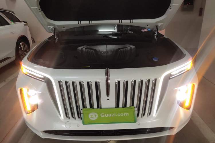 Used Hongqi E-HS9 2022 660 km Range Flagway Edition Six Seats Engine Bay