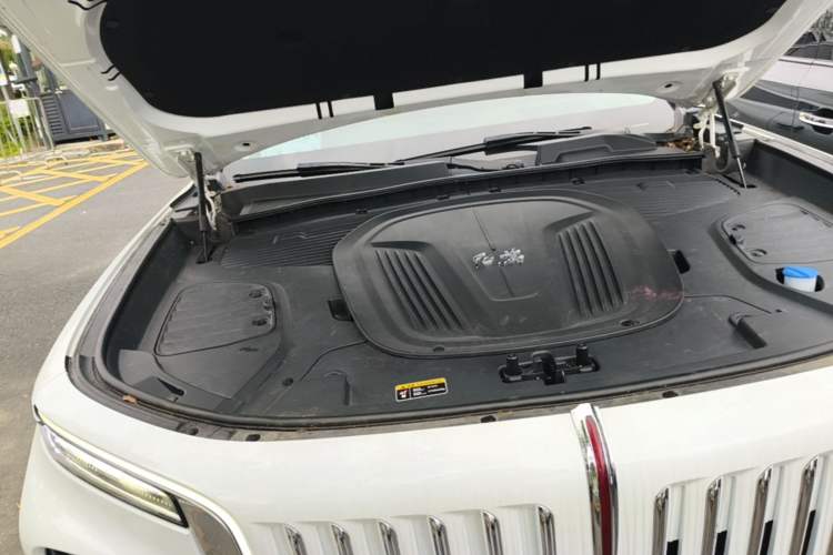 Used Hongqi E-HS9 2022 660 km Range Flagship Edition Four Seats Engine Bay Right