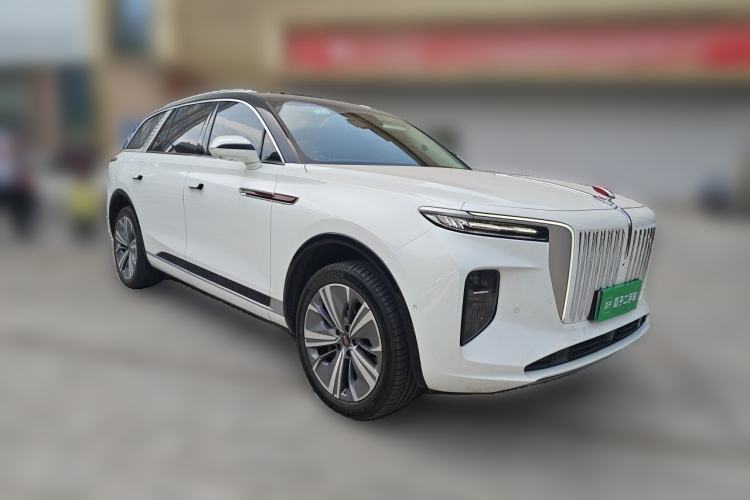 Used Hongqi E-HS9 2022 660 km Range Flagway Edition Six Seats Front Right 45 Deg