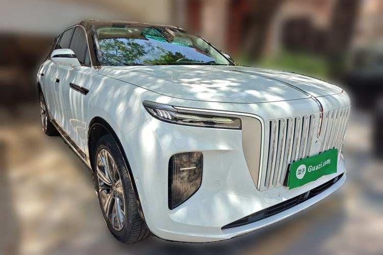 Used Hongqi E-HS9 2022 690 km Range Flagship Edition Six Seats Front Right 45 Deg