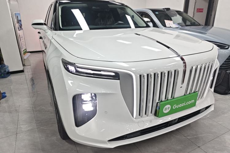 Used Hongqi E-HS9 2022 660 km Range Flagway Edition Six Seats Front Right 45 Deg