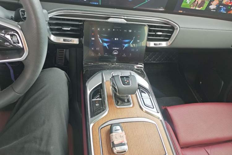 Used Hongqi E-HS9 2022 660 km Range Flagway Edition Six Seats Gear Lever