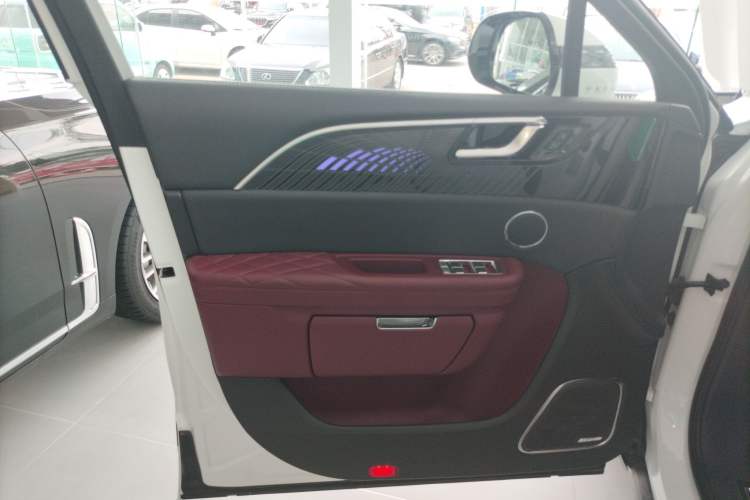 Used Hongqi E-HS9 2022 660 km Range Flagway Edition Six Seats Left Front Door Interior