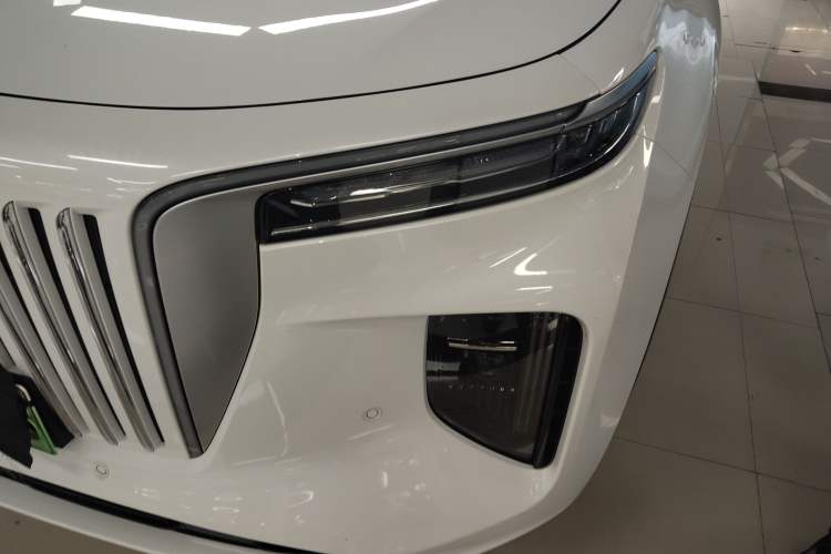 Used Hongqi E-HS9 2022 660 km Range Flagway Edition Six Seats Left Front Headlight