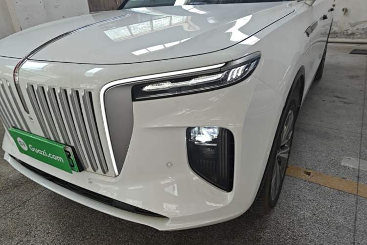 Used Hongqi E-HS9 2022 660 km Range Flagway Edition Six Seats Left Front Headlight