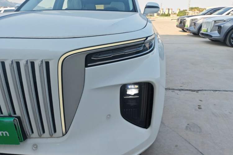 Used Hongqi E-HS9 2022 660 km Range Flagship Edition Four Seats Left Front Headlight