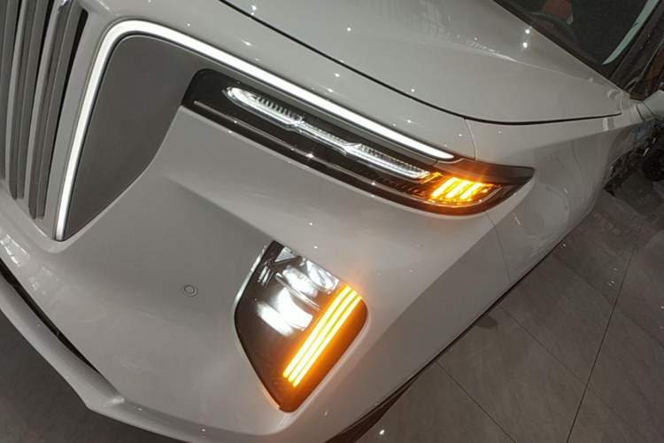Used Hongqi E-HS9 2022 660 km Range Flagway Edition Six Seats Left Front Headlight