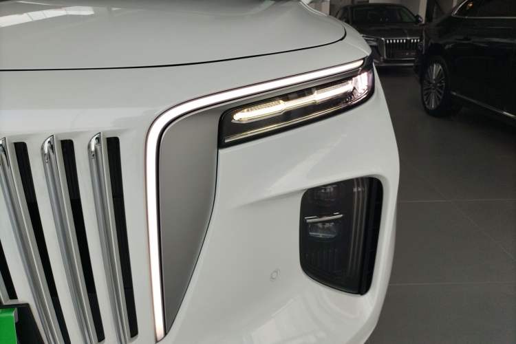 Used Hongqi E-HS9 2022 660 km Range Flagway Edition Six Seats Left Front Headlight
