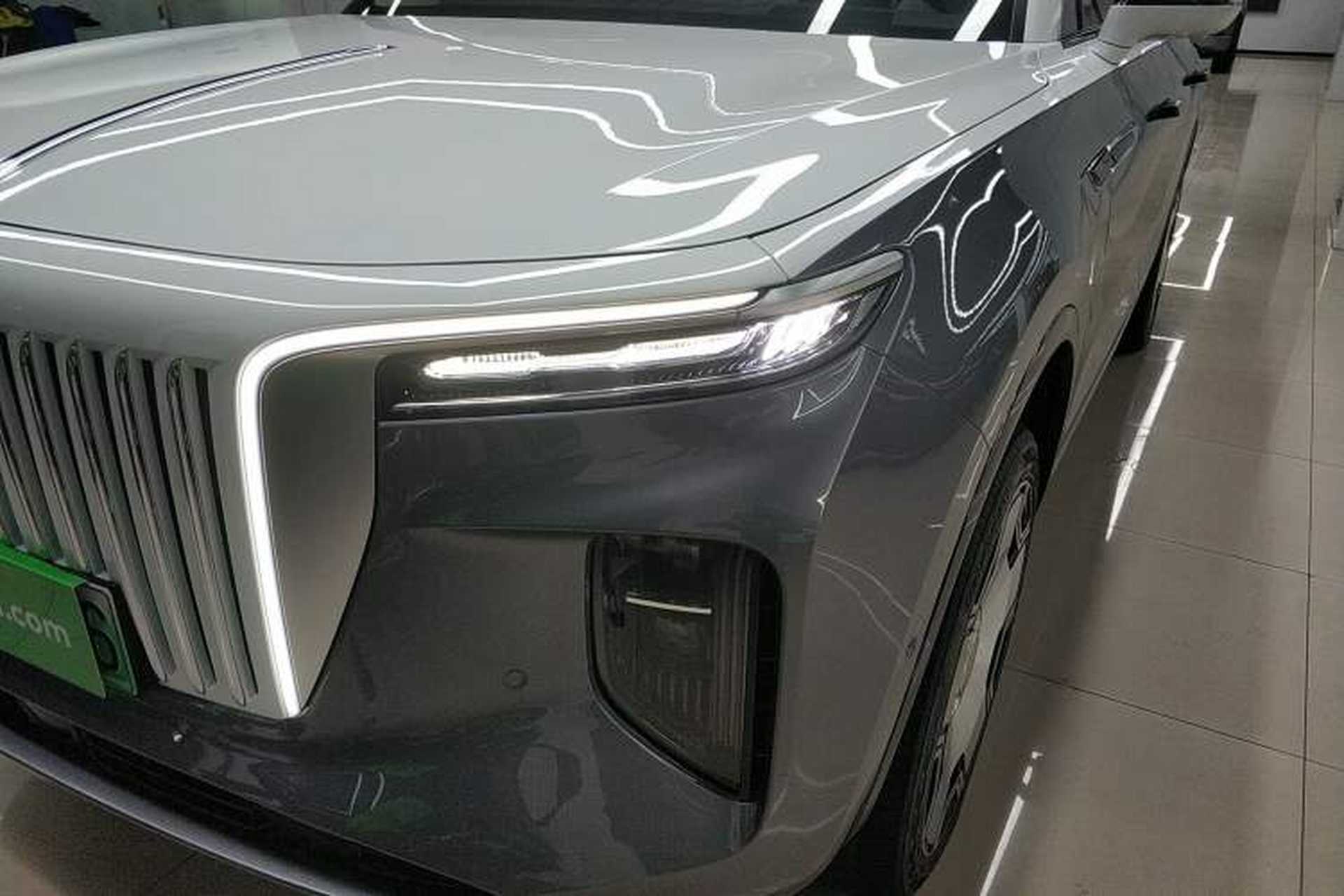 Used Hongqi E-HS9 2022 660 km Range Flagship Edition Four Seats Left Front Headlight