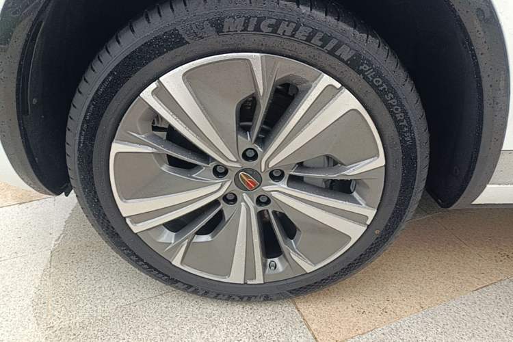 Used Hongqi E-HS9 2022 660 km Range Flagway Edition Six Seats Left Front Wheel Hub