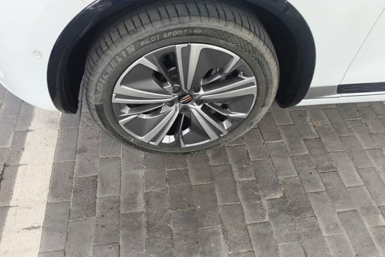 Used Hongqi E-HS9 2022 660 km Range Flagway Edition Six Seats Left Front Wheel Hub