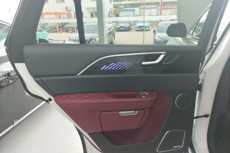 Used Hongqi E-HS9 2022 660 km Range Flagway Edition Six Seats Left Rear Door Interior